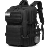 Military Tactical Backpack for Men Waterproof Daypack 3 Day Assault Pack Molle Bag with Water Bottle Holder