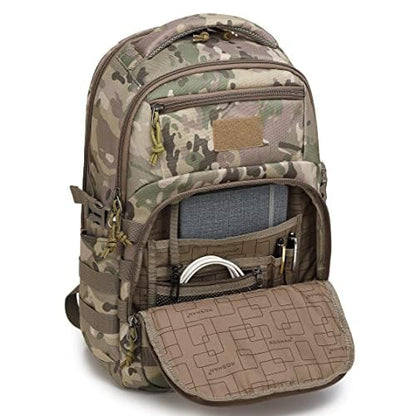 Wotony Military tactical backpack, backpack for men black small tactical assault bag