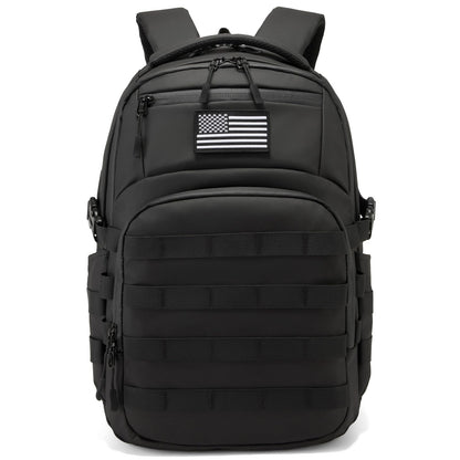 Wotony Military tactical backpack, backpack for men black small tactical assault bag