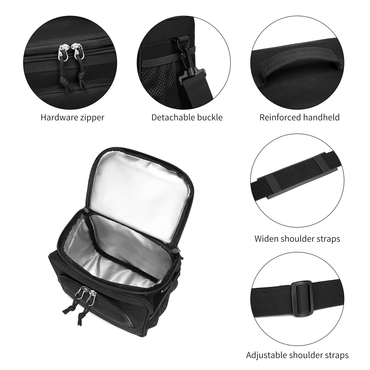 Wotony Military tactical backpack, backpack for men black small tactical assault bag