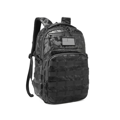 Wotony Military tactical backpack, backpack for men black small tactical assault bag