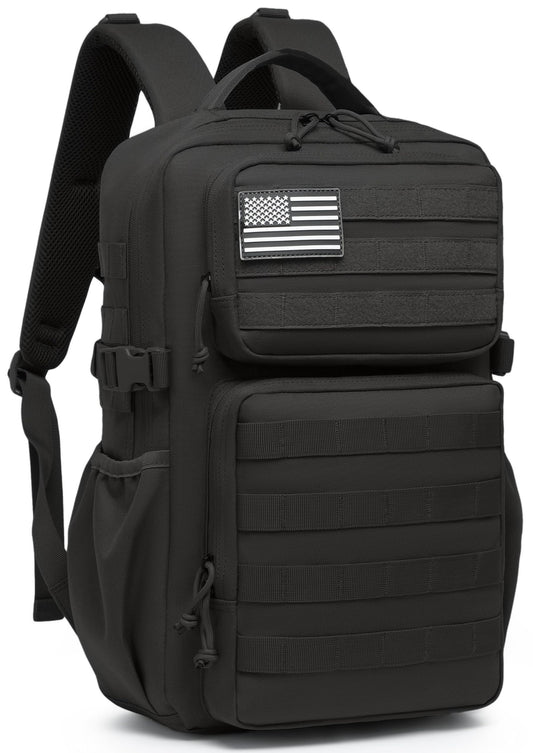 Military Tactical Backpack for Men Waterproof Daypack 3 Day Assault Pack Molle Bag with Water Bottle Holder