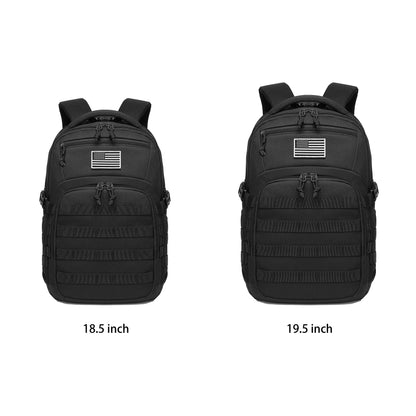 Wotony Military tactical backpack, backpack for men black small tactical assault bag