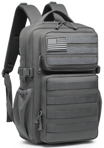 Military Tactical Backpack for Men Waterproof Daypack 3 Day Assault Pack Molle Bag with Water Bottle Holder