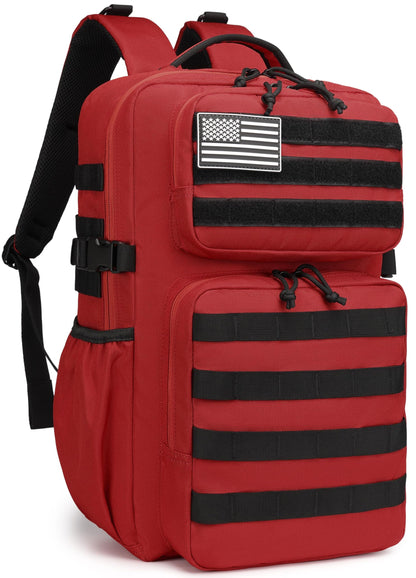 Military Tactical Backpack for Men Waterproof Daypack 3 Day Assault Pack Molle Bag with Water Bottle Holder