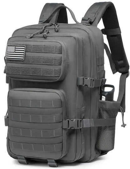 Military Tactical Backpack for Men Waterproof Daypack 3 Day Assault Pack Molle Bag with Water Bottle Holder