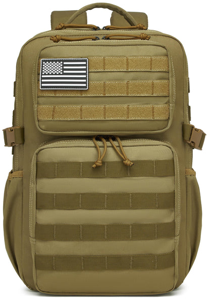 Military Tactical Backpack for Men Waterproof Daypack 3 Day Assault Pack Molle Bag with Water Bottle Holder