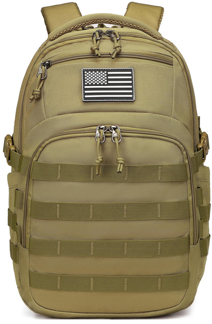 Wotony Military tactical backpack, backpack for men black small tactical assault bag