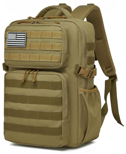 Military Tactical Backpack for Men Waterproof Daypack 3 Day Assault Pack Molle Bag with Water Bottle Holder