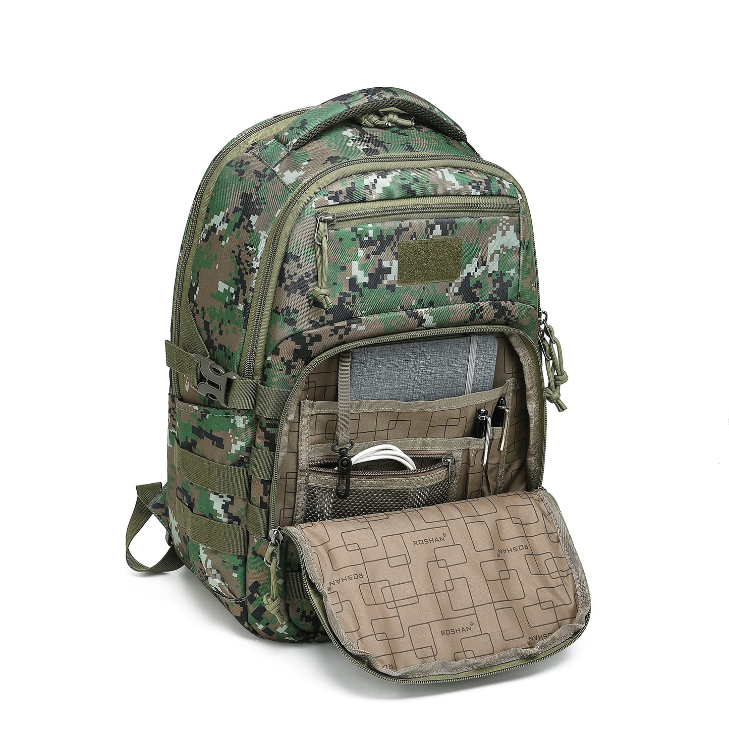 Wotony Military tactical backpack, backpack for men black small tactical assault bag