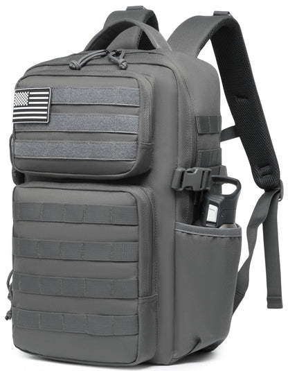 Military Tactical Backpack for Men Waterproof Daypack 3 Day Assault Pack Molle Bag with Water Bottle Holder