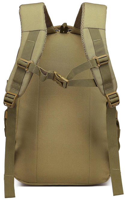 Wotony Military tactical backpack, backpack for men black small tactical assault bag