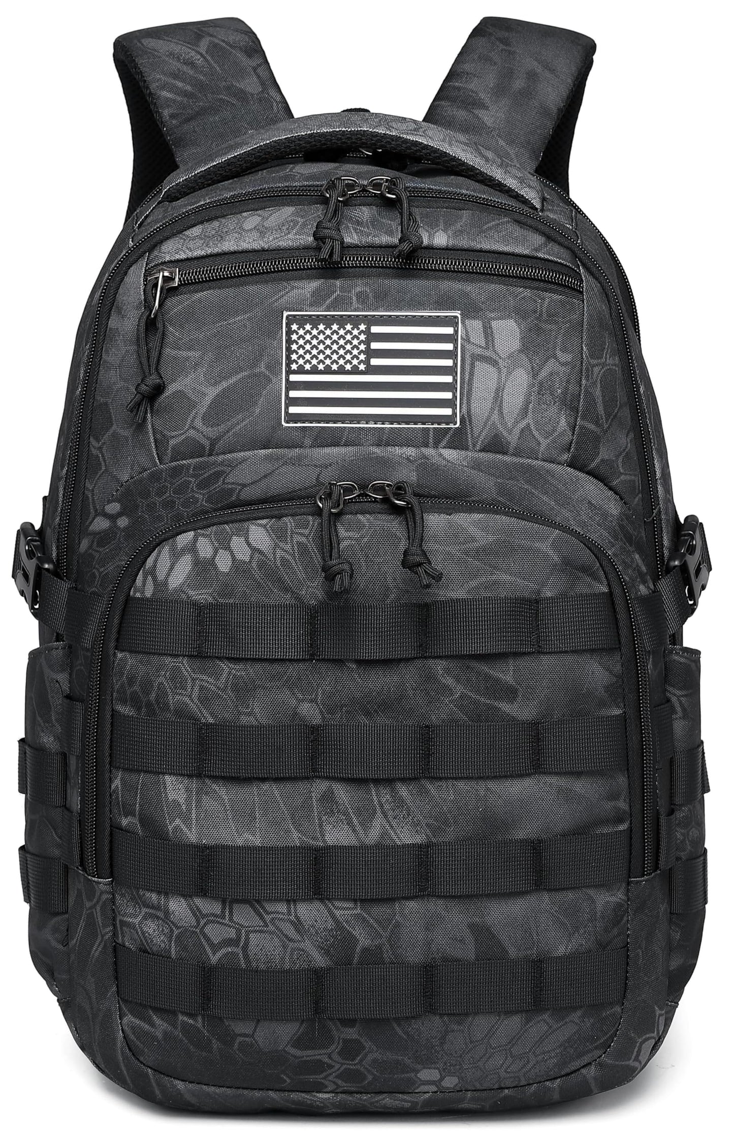 Wotony Military tactical backpack, backpack for men black small tactical assault bag