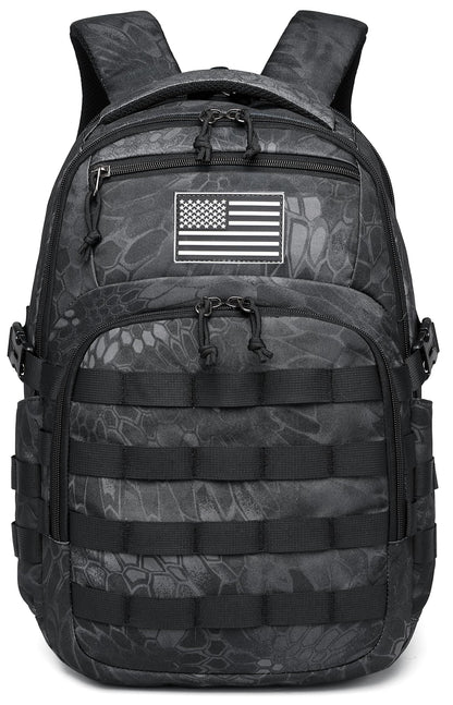 Wotony Military tactical backpack, backpack for men black small tactical assault bag