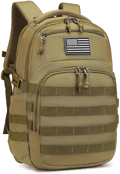 Wotony Military tactical backpack, backpack for men black small tactical assault bag