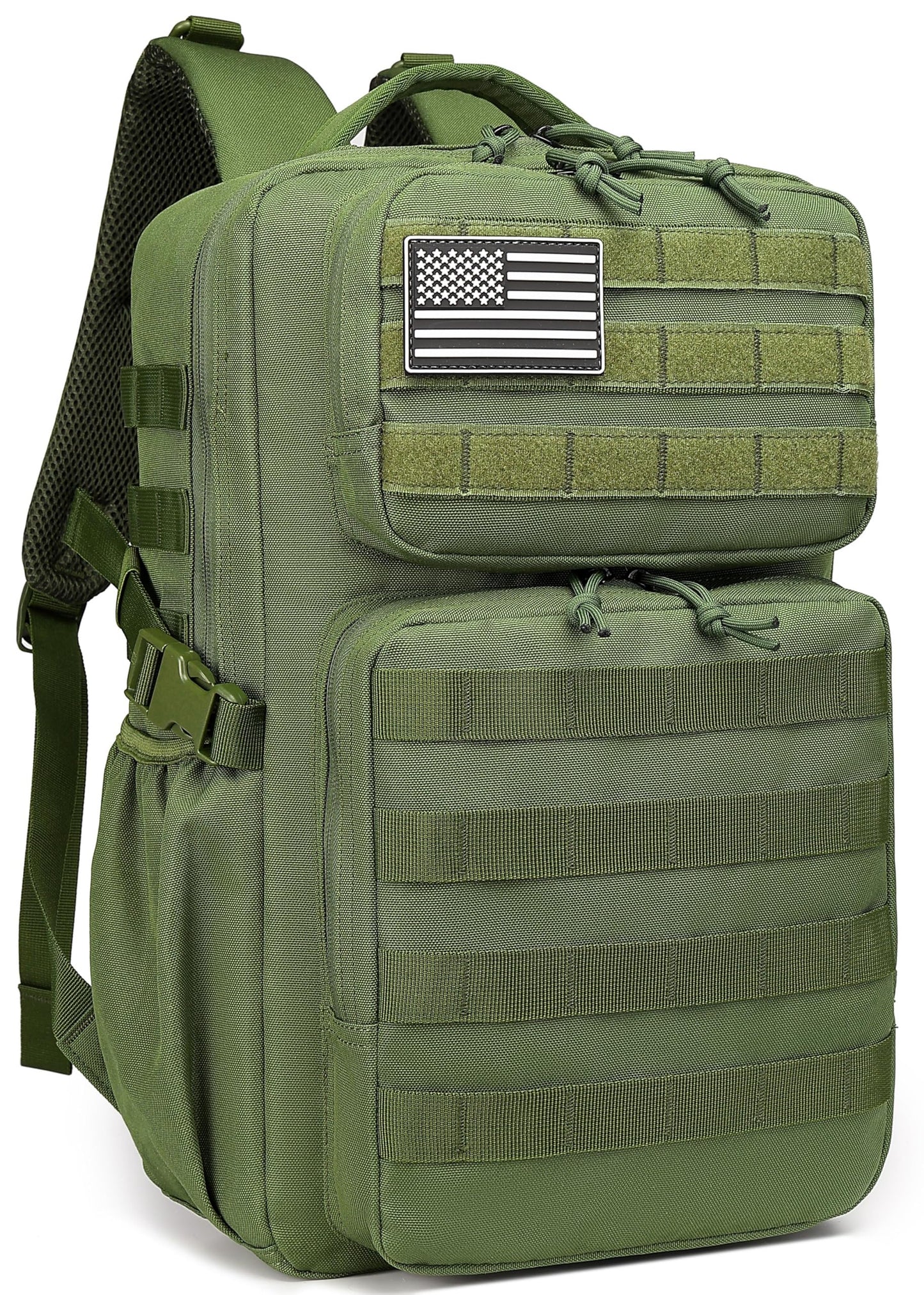 Military Tactical Backpack for Men Waterproof Daypack 3 Day Assault Pack Molle Bag with Water Bottle Holder